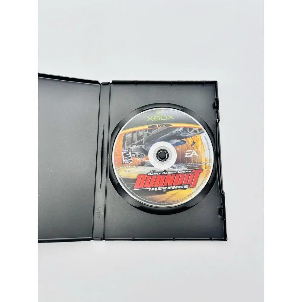 Burnout Revenge (Xbox 2005) Disc Only Tested Works VG Condition